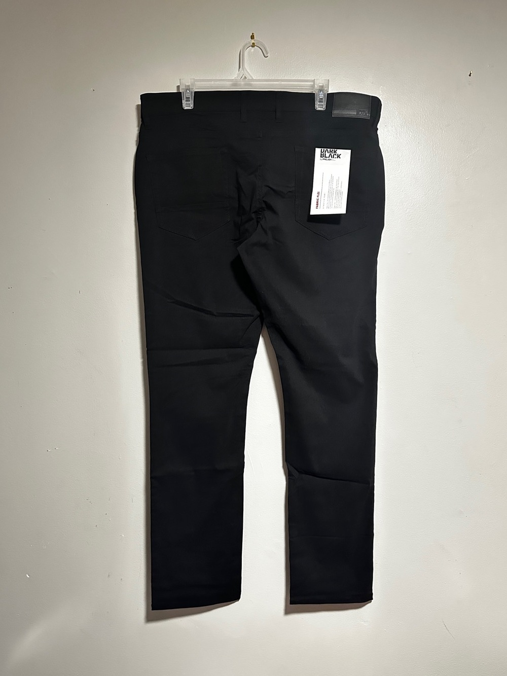 Men's Slim Straight Jeans in Black